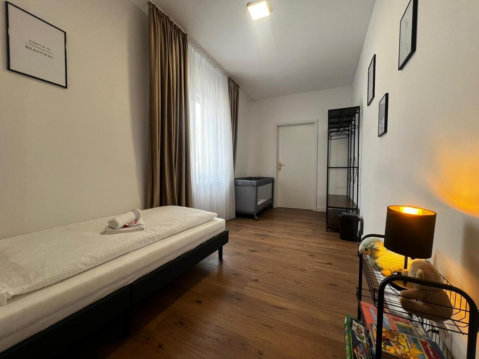 105 Quadratmeter Apartment, Parkplatz, Kinderfreundlich, 6 Personen, Wifi, Vollausgestattete Kueche, Криммичау Экстерьер фото