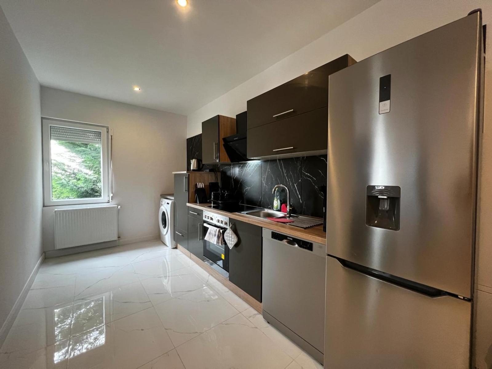 105 Quadratmeter Apartment, Parkplatz, Kinderfreundlich, 6 Personen, Wifi, Vollausgestattete Kueche, Криммичау Экстерьер фото