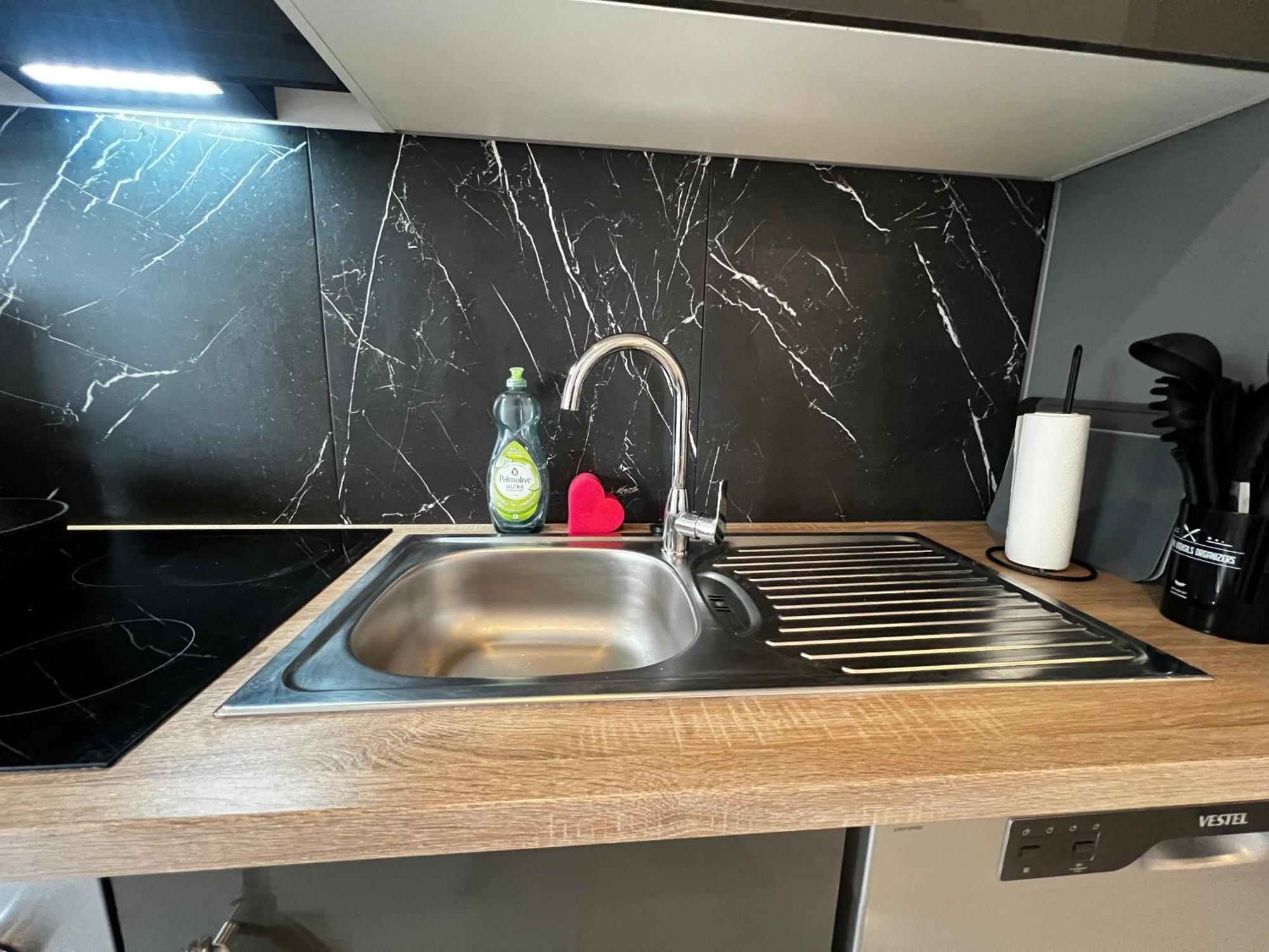 105 Quadratmeter Apartment, Parkplatz, Kinderfreundlich, 6 Personen, Wifi, Vollausgestattete Kueche, Криммичау Экстерьер фото